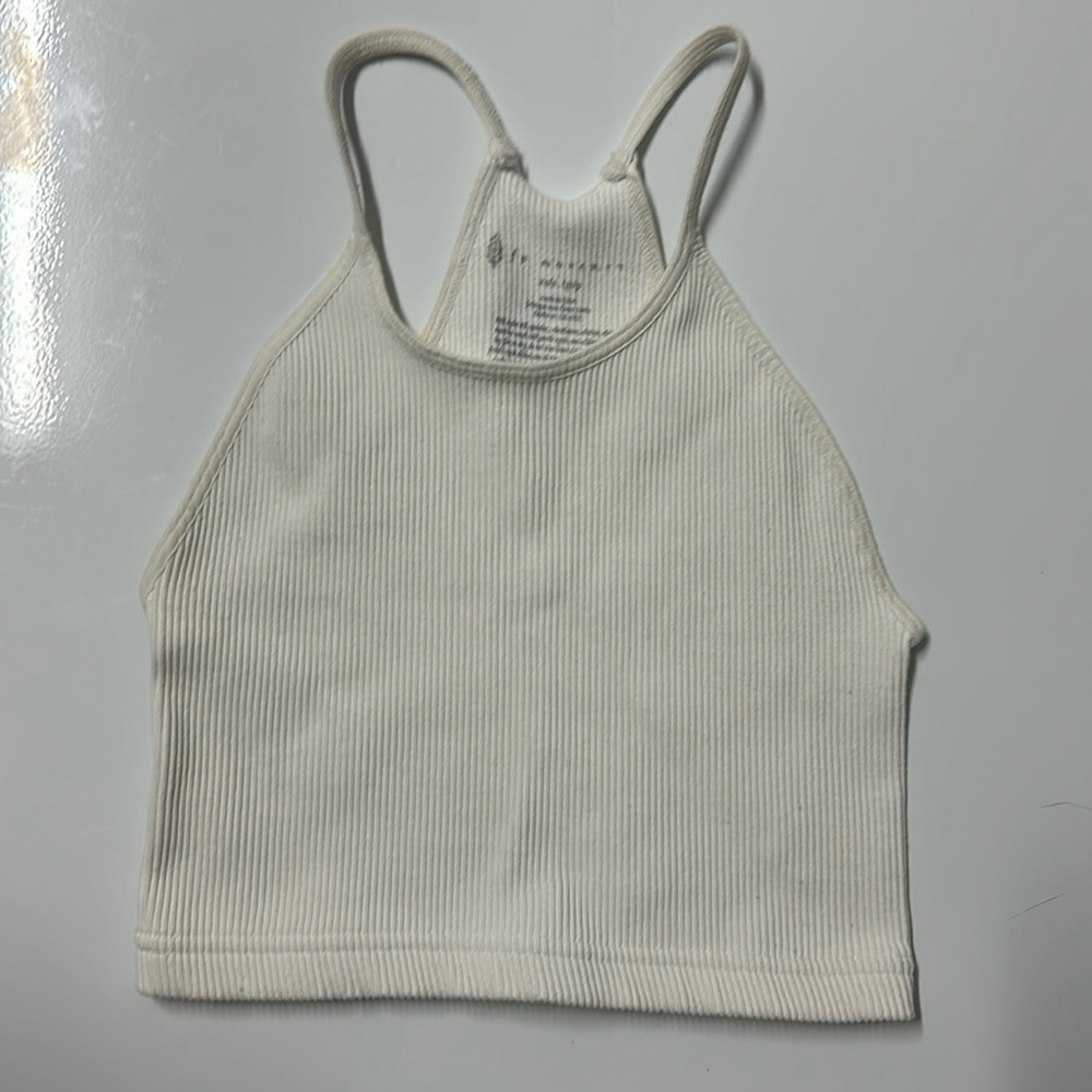 Ribbed longline bralette